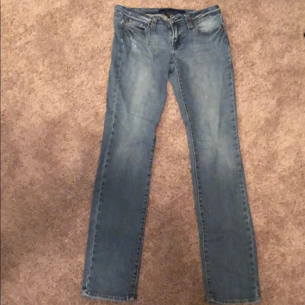 Straight leg jeans